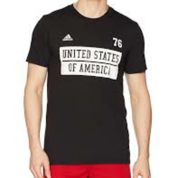 adidas Other - Adidas Black USA Tee Mens